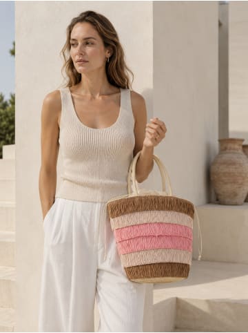 Schultertasche " Teneriffa " in pink