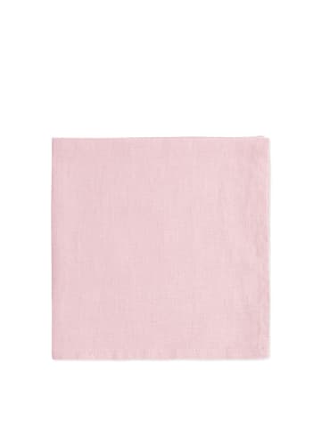 Stoffserviette Leinen in pale pink