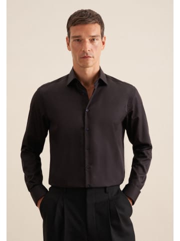 Business Hemd Regular in Schwarz