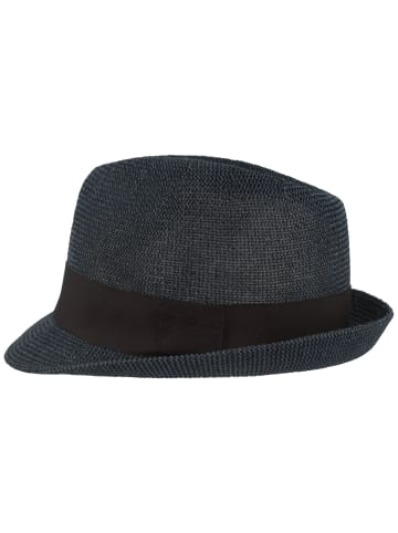 Strohhut in blau