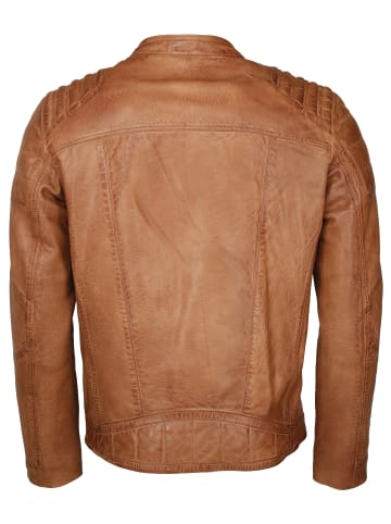 Lederjacke Wellington in chestnut