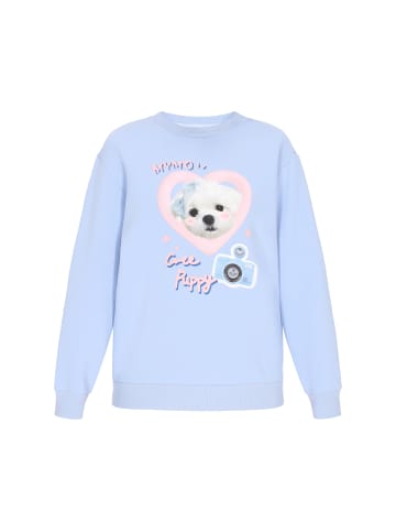 Women Sweatshirt in light blue