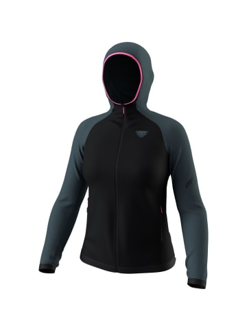 Fleecejacke in schwarz