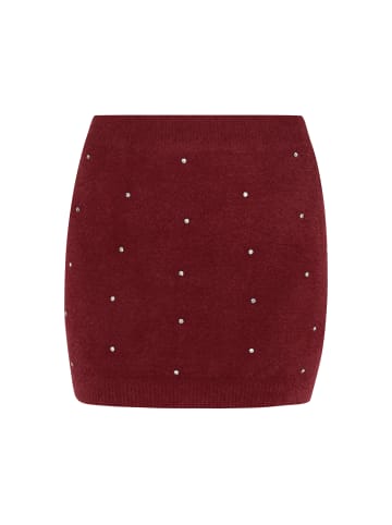 Women Skirt in burgundy