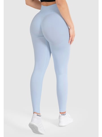 Leggings Slayton Scrunch in Hellblau