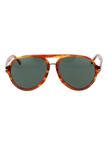 Unisex Sonnenbrille Flieger Braun