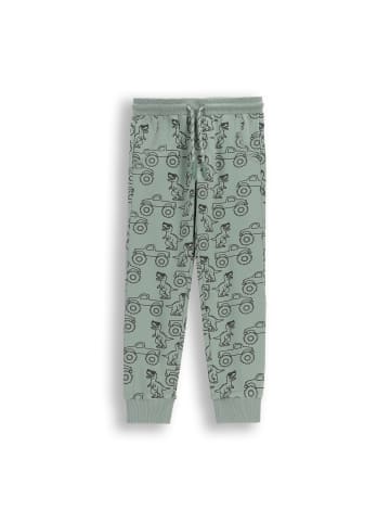 Schlanke jogginghose in grün