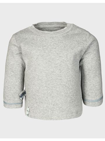 Baby Langarm Shirt in Grey Melange