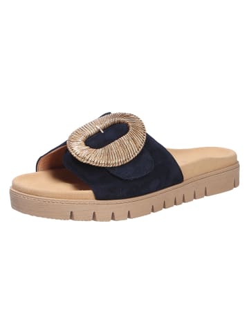 Pantolette in blau