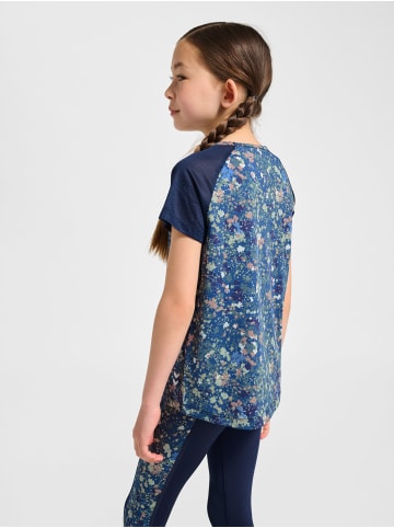 T-Shirt Hmljr Mix Mädchen in DRESS BLUES/RIVERSIDE