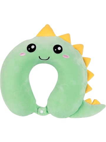 Reisekissen Nackenkissen weich für Nackenstützen Motiv Dino