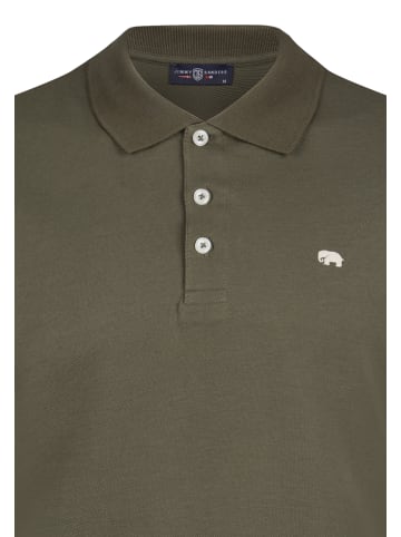 Polo Shirt Kurz Arm in khaki