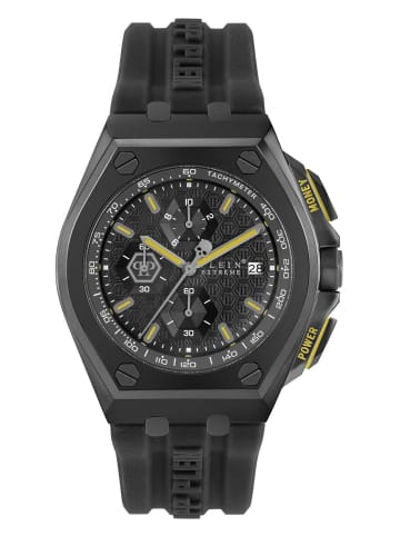 Chronograph Plein Extreme Schwarz in schwarz
