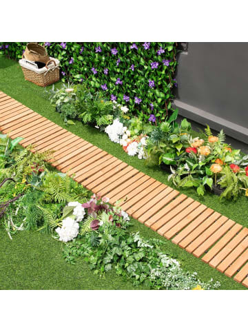 Rollweg Gartenweg 245 cm in Hellbraun