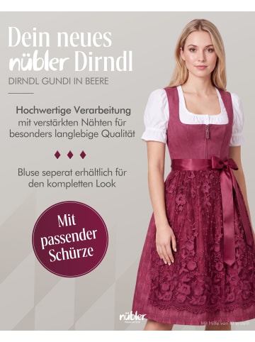Midi Dirndl Gundi in Beere