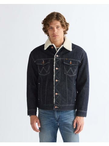 Jeansjacke Sherpa Anti Fit in Night Sky