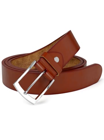 Gürtel in Cognac Brown