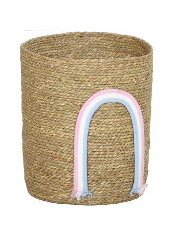 Aufbewahrungskorb in Naturholz 30L x 30B x 35H cm