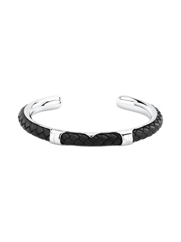 Armband LEATHER in schwarz