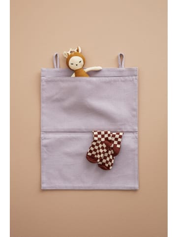 Wandtaschen aus Stoff in Lila