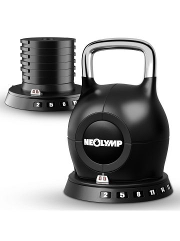 Kettlebell "KBV210" in Schwarz, 20 kg