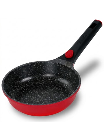 SMART Bratpfanne 20 cm, abnehmbarer Griff in Rot