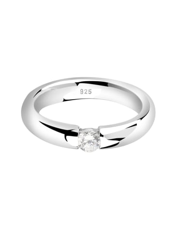 Ring 925 Sterling Silber Verlobungsring in Silber