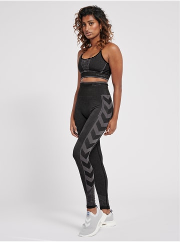 Leggings Hmlmt Energy Multisport Damen in BLACK/ASPHALT MELANGE