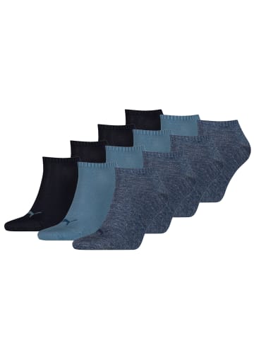Socken PUMA UNISEX SNEAKER PLAIN 12P in 460 denim blue