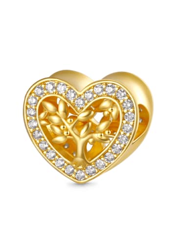 Platinbeschichtete Silberlegierung Charm