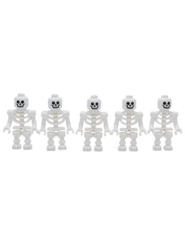 Skelette Skeleton Teile - ab 3 Jahren in white
