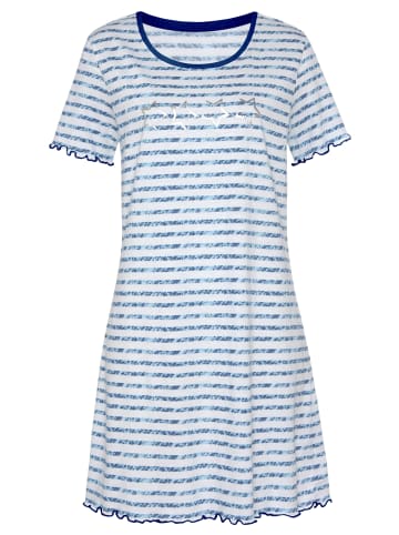 Sleepshirt in blau gestreift