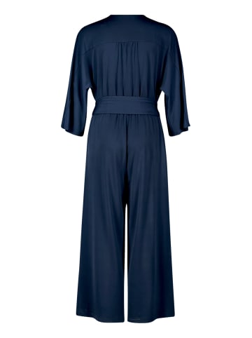 Jumpsuit mit Eingrifftaschen in dunkelblau