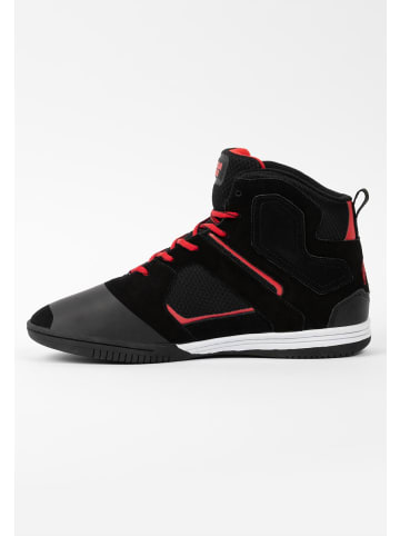 Turnschuhe - Troy High Tops - Schwarz/Rot