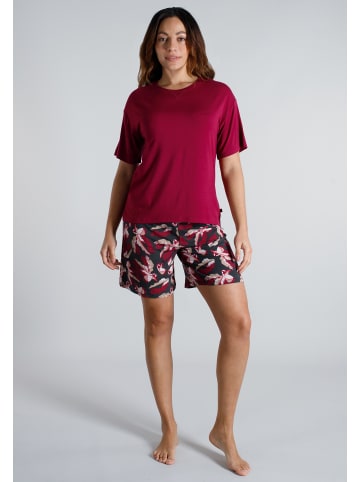 Shorty Manoa in rot-mittel-Allover
