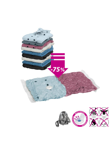 Vakuum Beutel Set 6-teilig, Vakuum Beutel Set Transparent, 6-teilig in Transparent