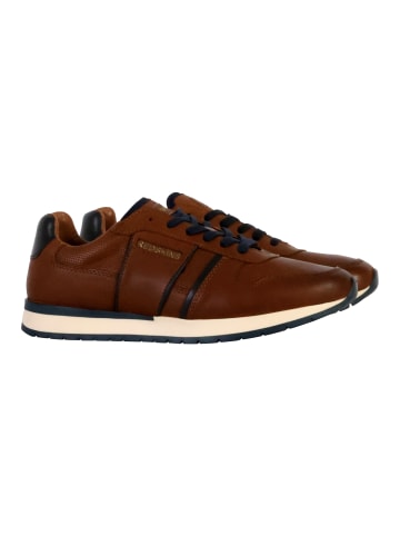 Affairo-Sneaker aus Leder Braun
