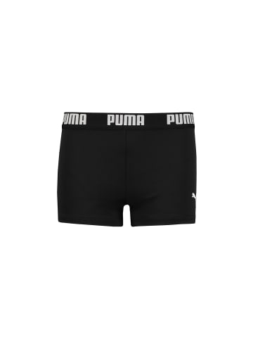 Badehose PUMA SWIM BOYS LOGO SWIM TR in Black
