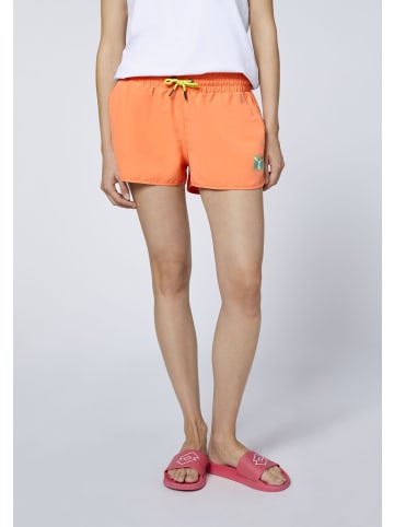 Badeshorts in Orange