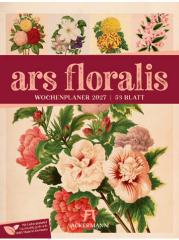Kalender - Ars Floralis Wochenplaner Kalender 2027