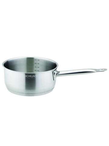 Stielkasserolle Edelstahl Ø20cm in Silber