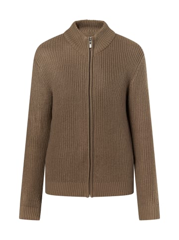 Herren Cardigan in Oliv