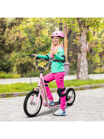 Kinderscooter in Rosa 135L x 58B x 100H cm