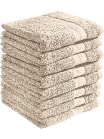 Frottier Duschtuch 8er-Pack Chicago in beige