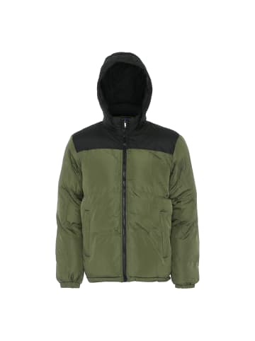 Herren Wattierte Steppjacke in Armeegrün