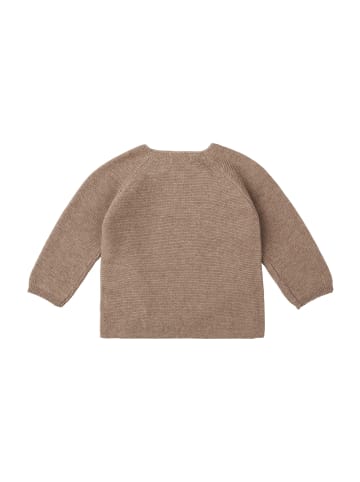 Strickjacke Pino in Taupe Melange