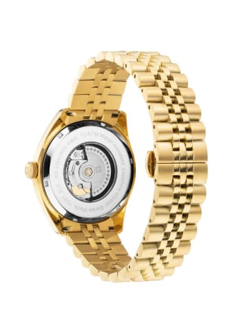 Quarzuhr für Herren in gold