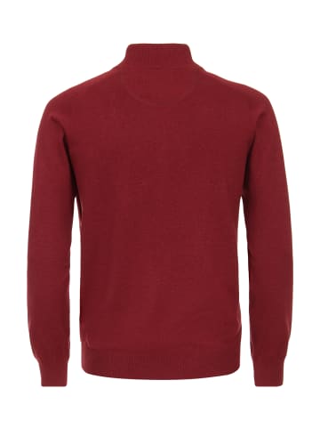 Strickjacke in Hellrot