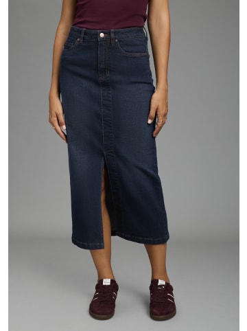 Jeansrock in dunkel blau used