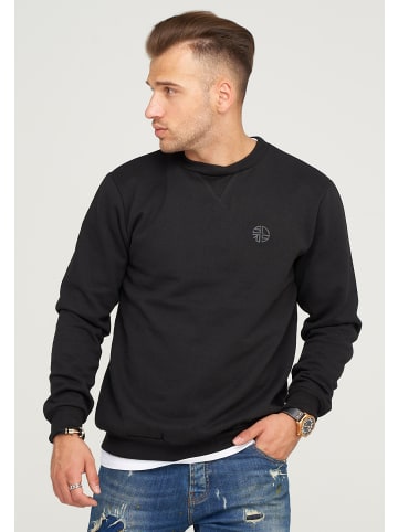 Sweatshirt PORT LOUIS in Schwarz